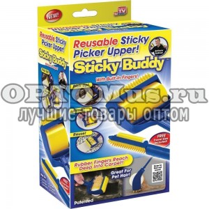 Липкие валики для уборки Sticky Buddy оптом
